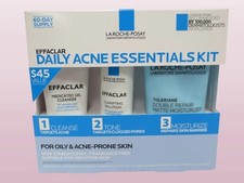 LA ROCHE POSAY EFFACLAR DAILY ACNE ESSENTIALS KIT 2M SUPPLY BOXED EXP: 2028
