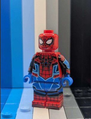 LEGO Custom PTC Arachnid Adversary Spider Minifigure Spider-Man Pad-Printed