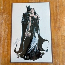 Batman Catwoman Wedding Art Print J Scott Cam...