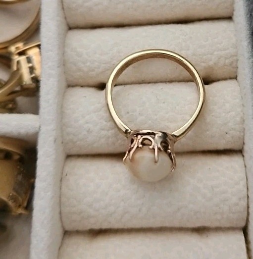 14k opal ring - image 4