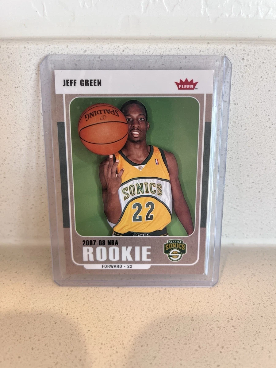 Basketball Jeff Green Rookie 2007-08 Season Sports Trading Cards