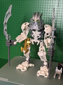Lego 7135 Bionicle Stars Takanuva Figure With Gold Armor Read Description 