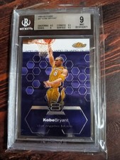 2002-03 Topps Finest Kobe Bryant #47 BGS 9 Los Angeles Lakers NBA