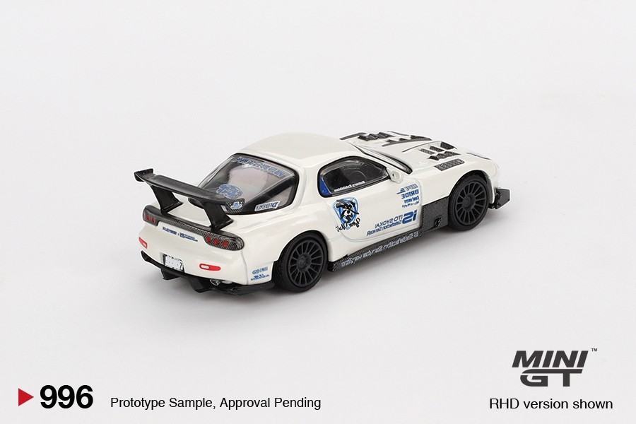 MINI GT マレーシア限定 Mazda RX-7 RE-Amemiya Mini GT 1:64 Mazda RX-7 (FD3S) Itosyoukai Rei-gouki with RE