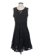 Simply Vera Vera Wang Women Black Cocktail Dress S