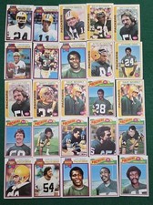 Green Bay Packers Vintage Football Card Team Lot All Diff Variety Topps 1970s