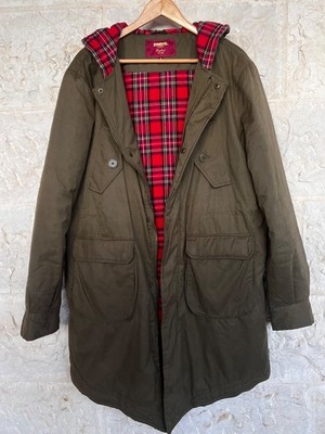 MERC LONDON CLASSIC FISHTAIL PARKA JACKET STYLE MENS NAME TOBIAS - GREEN