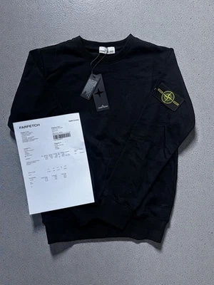 Stone Island moletom negro - M - Imagen 1 de 4