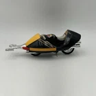 Beetleborgs Chromium Gold Beetleborg Sector Cycle by Bandai Vintage Collectible