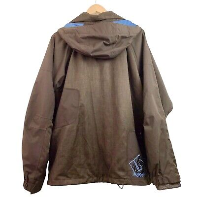 BURTON DRYRIDE POACHER JACKET ブラウン XL BURTON White Collection DryRide Hooded Jacket Womens S Ski