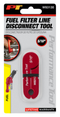 Performance Tool W83130 Fuel Filter/Line Tool, 5/16'' (39629)