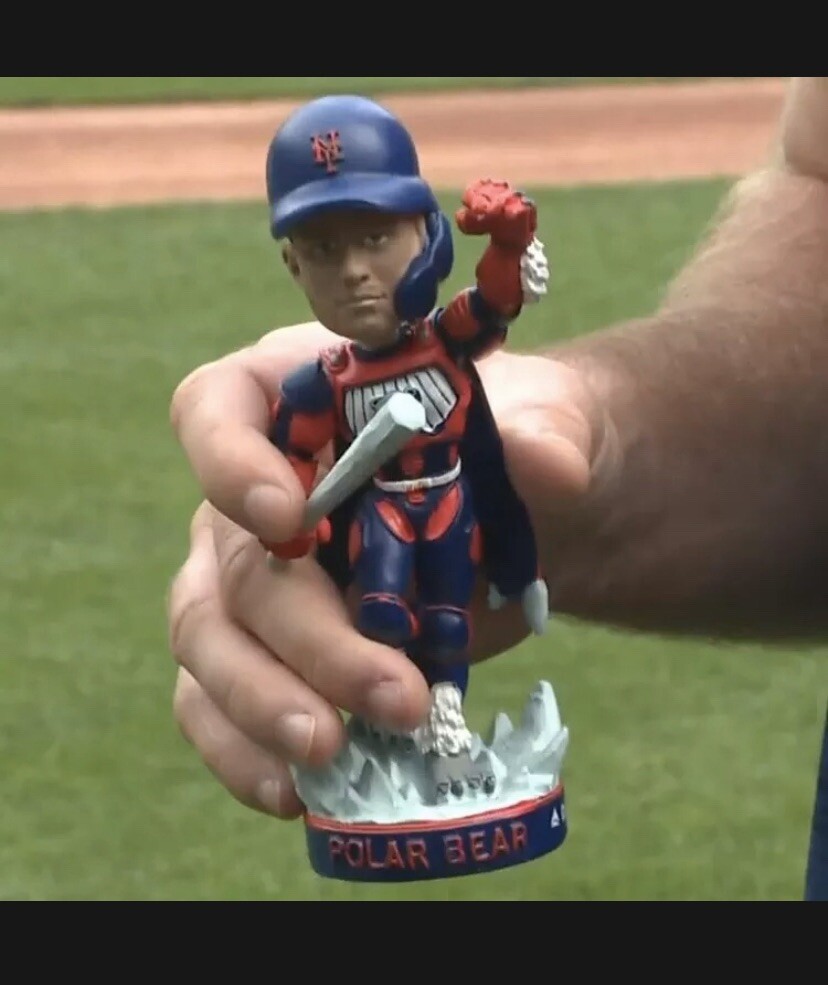 New York Mets ピーターアロンソ Marvel コラボ 首振り人形 2021 New York Mets Pete Alonso Super Hero Marvel Bobblehead