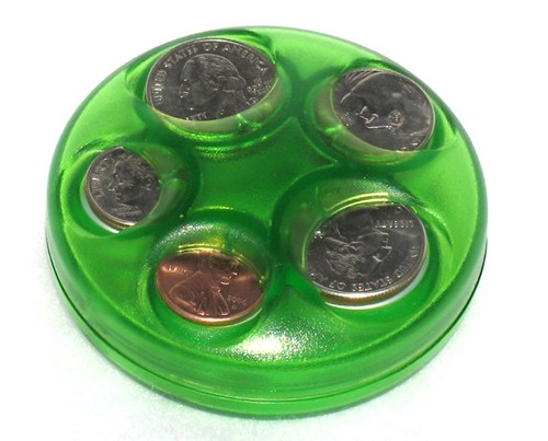 Pocket coin holder organizes loose change - holds up to $5.33 - Bild 7 von 10