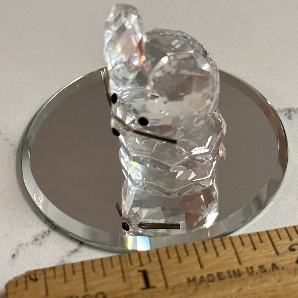 M295-2 SWAROVSKI スワロフスキー スタンドミラー 箱付き 美品 M295-2 SWAROVSKI スワロフスキー スタンドミラー 箱付き 美品