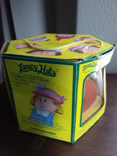 1984 "Fancy Hats" Cabbage Patch Kinder/Daumelinchen/Softina von Commonwealth Toy, NEU - Bild 8 von 12