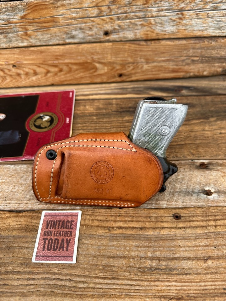 Étui Ceinture Cuir OWB Yaqui Slide — Compatible Walther PPK/S, Niveau 1, Neuf Sous Emballage