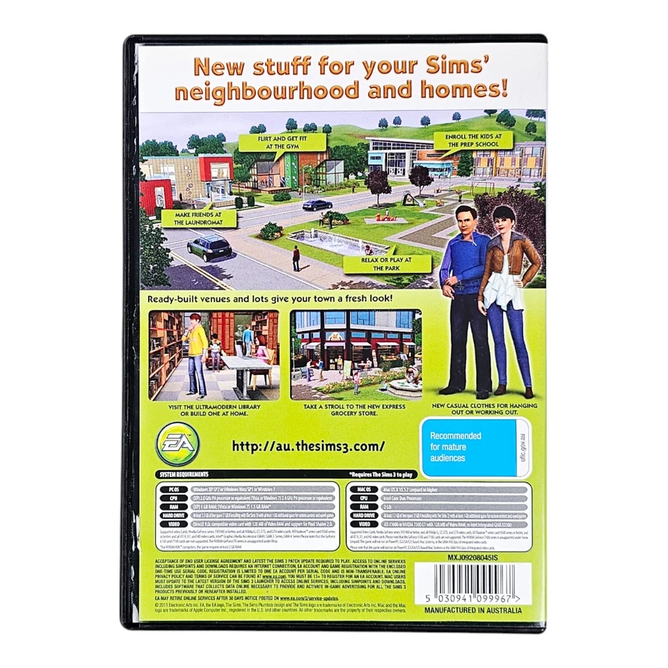 The Sims 3 - Town Life Stuff PC (2011) - Image 2 of 4