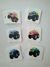 Monster Truck Temporary Tattoos