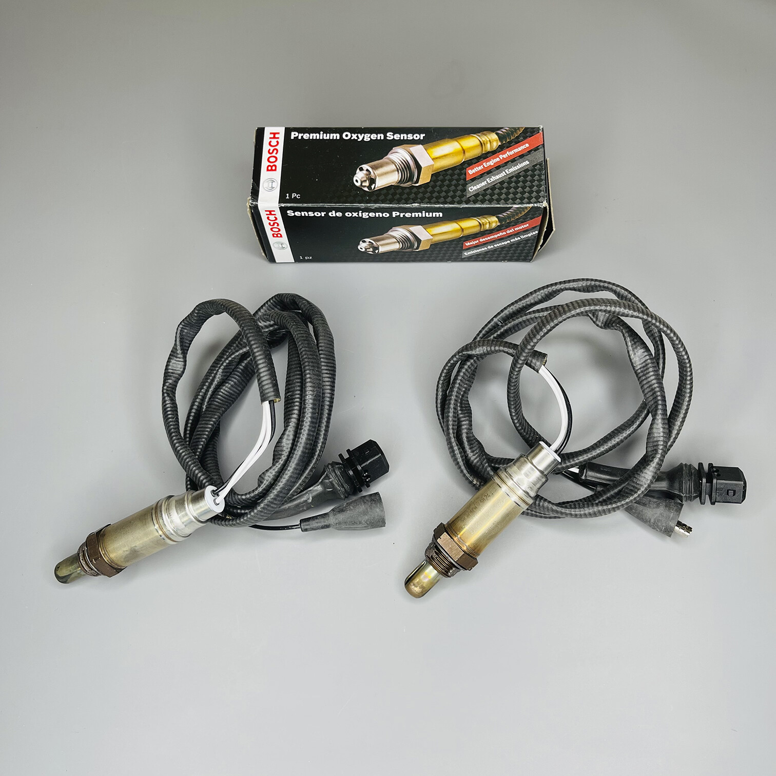 13957*2 Lambda Oxygen Sensor O2 2PCS For 1990 Ferrari Mondial t 348 OE Germany