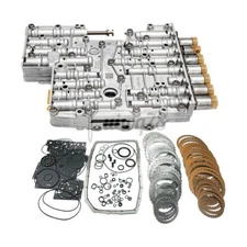 Valve Body + Auto Transmission Master Rebuild Kit Clutch Plates Fits for FORD