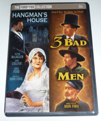 Hangman's House / 3 Bad Men DVD double feature early John Ford silent movies NEW
