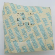 Elgin 700 Watch Movement Setting Lever Part # 138