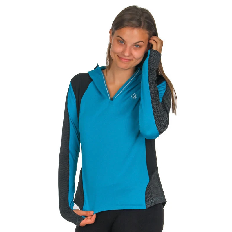 Sudadera con Capucha IllumiNITE Reflectante Ambición Ajuste Contorneado para MUJERES Foto 2 de 4
