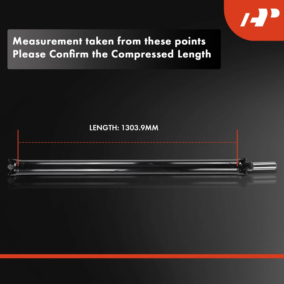 Conjunto de eje de transmisión trasero A-Premium para Chevrolet K1500 1988-1998 GMC Foto 2 de 4