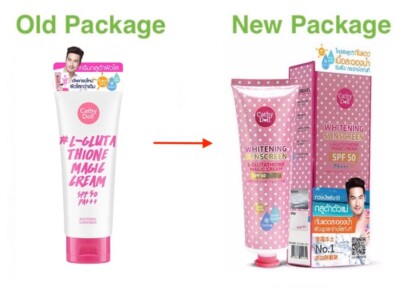 Cathy Doll Karmart L-Glutathione Magic Cream Whitening Pore Tightening SPF 50++