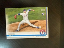 2019 TOPPS ON-DEMAND MINI ROOKIE CARD PR 291 TEXAS RANGERS KYLE BIRD #US80