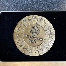 RARE 1924-2002 SLC Olympic Winter Games Medal...