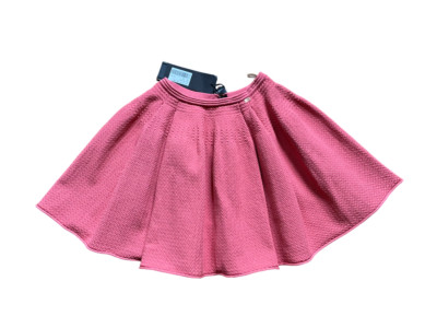 Flared Style Coral color high quality Skirt from Elisabetta Franchi
