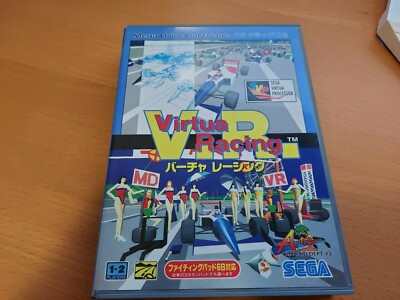 VIRTUA RACING V.R. SEGA MEGA DRIVEA + REG CARD