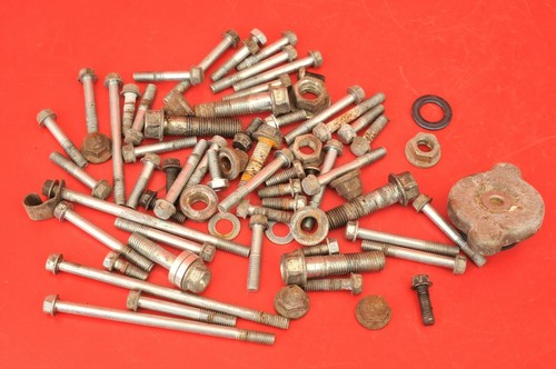 1986 1987 Honda TRX250R TRX 250R 250 R Engine Body Nuts Bolts Miscellaneous Part - Picture 2 of 2