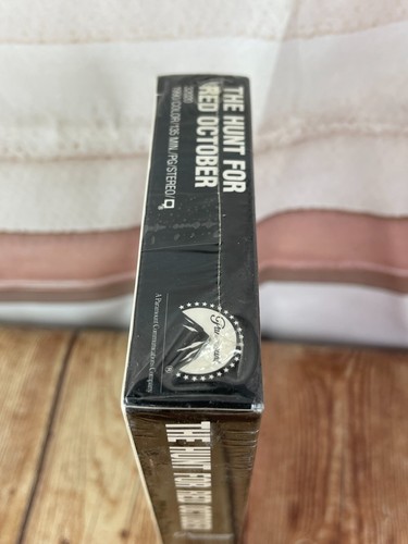 THE HUNT FOR RED OCTOBER (1989) VINTAGE VHS TAPE NEW/SEALED - Picture 3 of 5