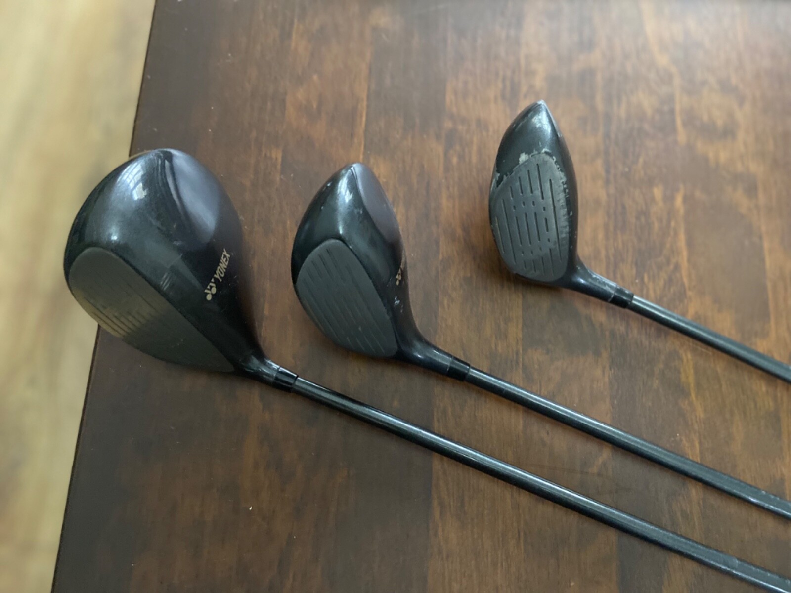Yonex Titanium PlusGolf Clubs. Full set Driver, 3/5 Wood, 3PW Regular