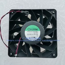 1 PCS SUNON Fan PSD2412PMB1 DC24V 19.2W 12cm 12038 2 wire inverter cooling fan