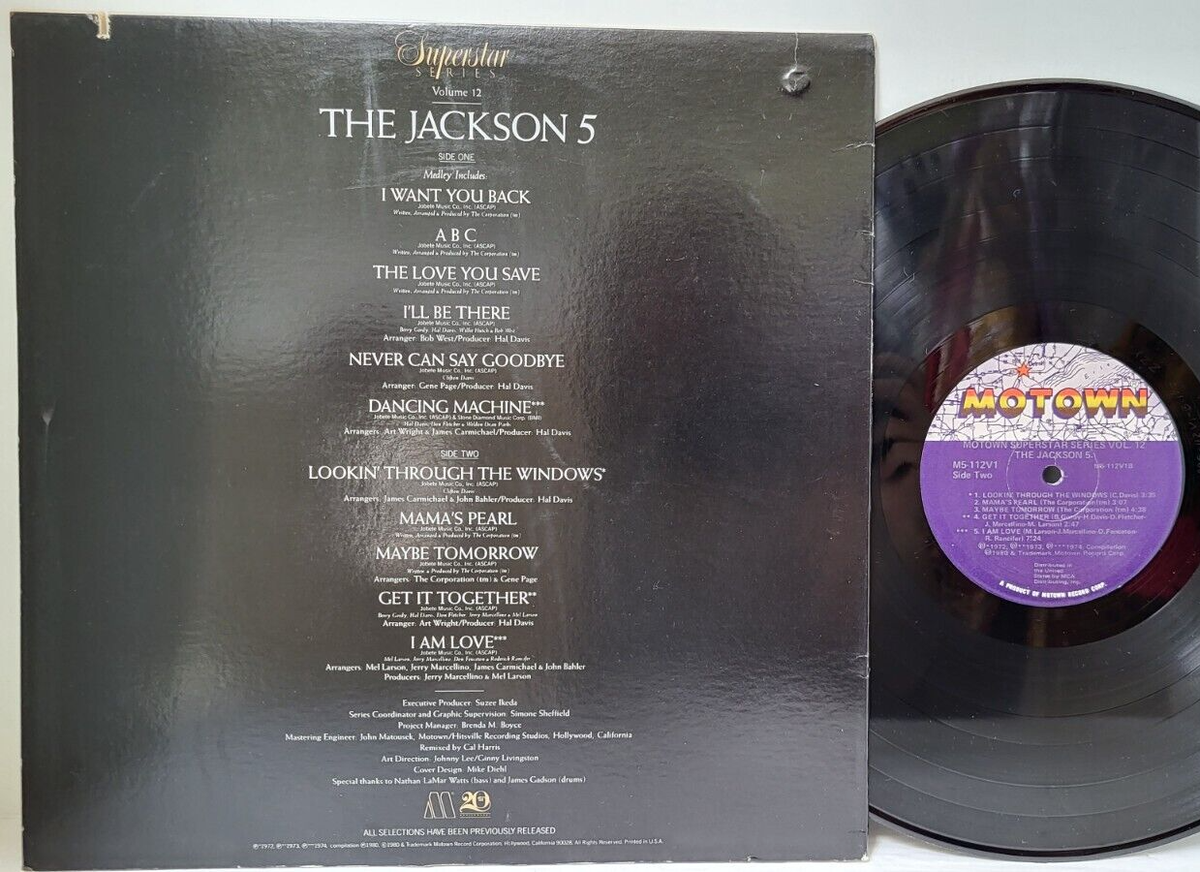 THE JACKSON 5 Superstar Series Vol. 12 Motown's 20th