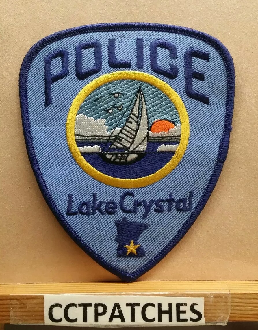 LAKE CRYSTAL, MINNESOTA POLICE SHOULDER PATCH MN eBay