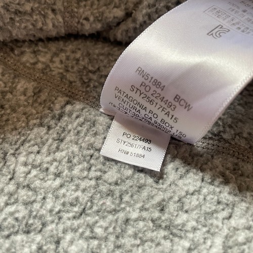 Patagonia Women’s Gray Polyester Half-Zip Better Sweater – Size S - Picture 9 of 9