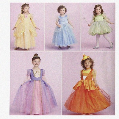 FairyTale Frocks: Princess Dress Sewing Pattern for Girls (Sizes 3-6)