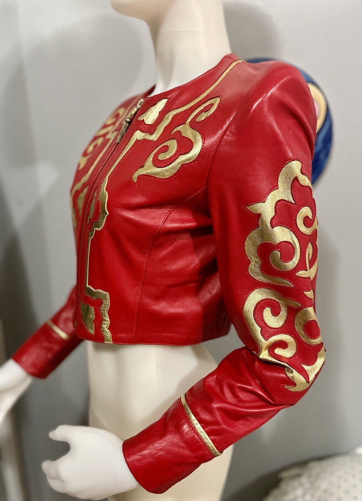 Authentic Michael Hoban Leather Jacket - image 3