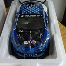 OttO Mobile 1/18 Alpine A110 Pikes Peak 2023 Tricolor OT1095 Limited Kyosho