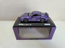 Minichamps 1/43 Porsche 911 Turbo S (992) - 20th Anniversary, Purple - 2021
