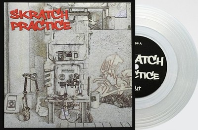 DJ T-Kut Skratch Practice (Vinyl) 7'' Single Clear Vinyl