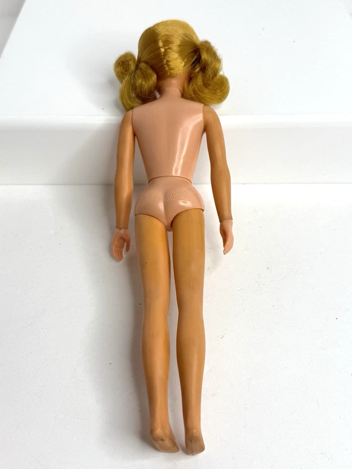 Vintage 1970 Mattel Living Skipper Doll – TNT Waist Bend Legs Blonde – Taiwan - Image 4 of 4