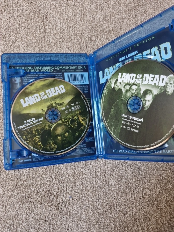 land of the dead collectors edition blu ray (import) - Image 3 of 3