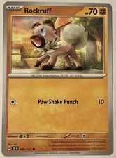 Rockruff 89/162 Temporal Forces MINT Condition