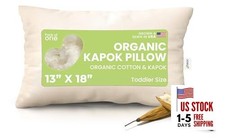 Kapok 13" x 18" Toddler Pillow - Breathable, Eco Travel/Toddler 13 x 18