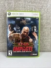 TNA Impact (Microsoft Xbox 360, 2008) **TESTED** Complete CIB